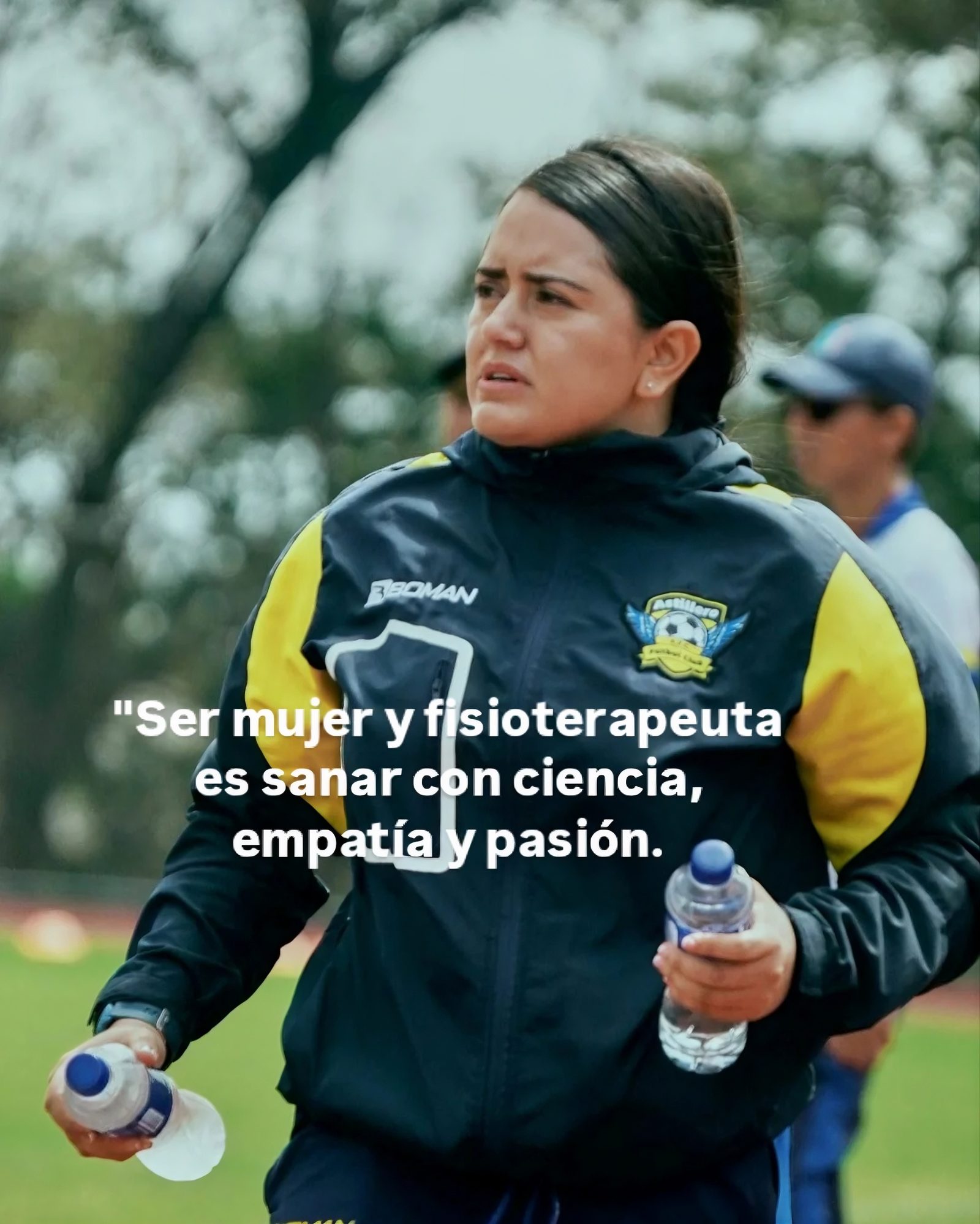 Nathalya Ramirez, fisioterapeuta deportiva en Guayaquil