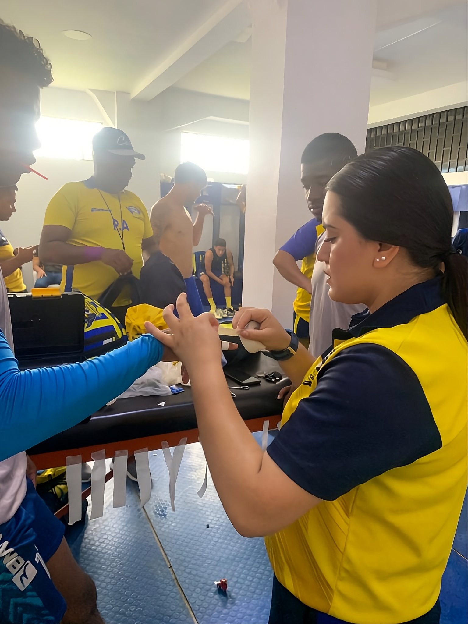 Vendaje funcional fisioterapia deportiva